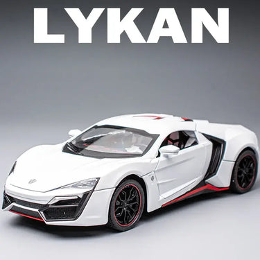 1:24 LYKAN HYPERSPORT ALLOY DIECAST MODEL
